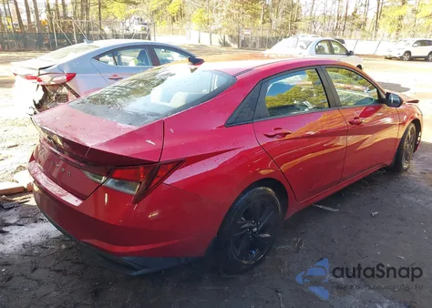 2023 Hyundai Elantra Sel from USA, damaged, VIN 5NPLM4AG7PH114210